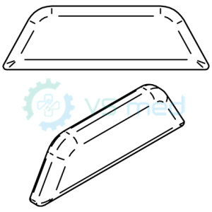 L1/L2 Arm rest upholstery short (back rest short)