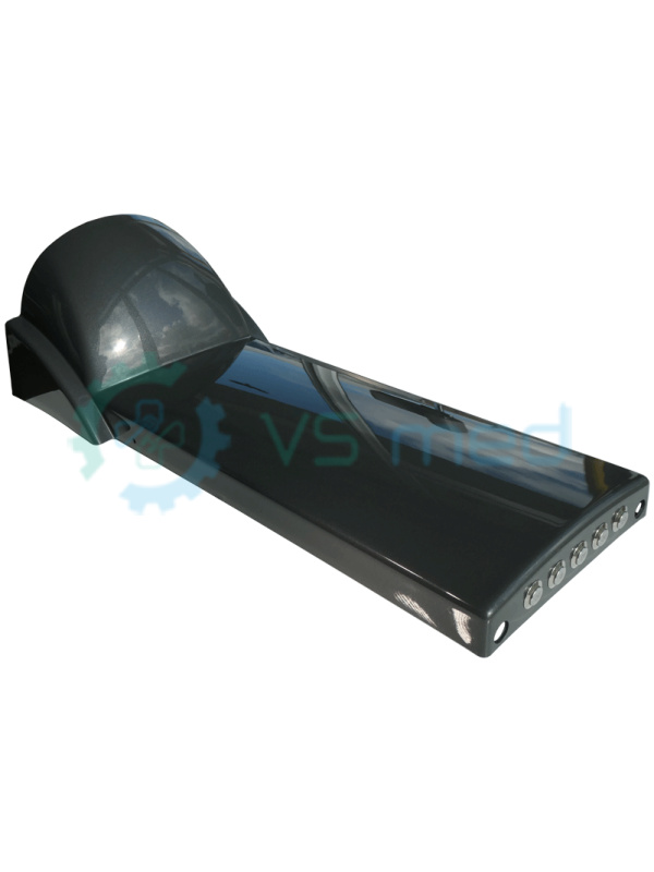 L2 Back rest cover long with button, anthracite
