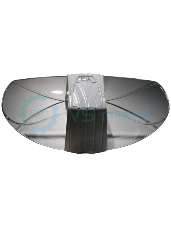 Protective hood, white, with Mirror for LED.light