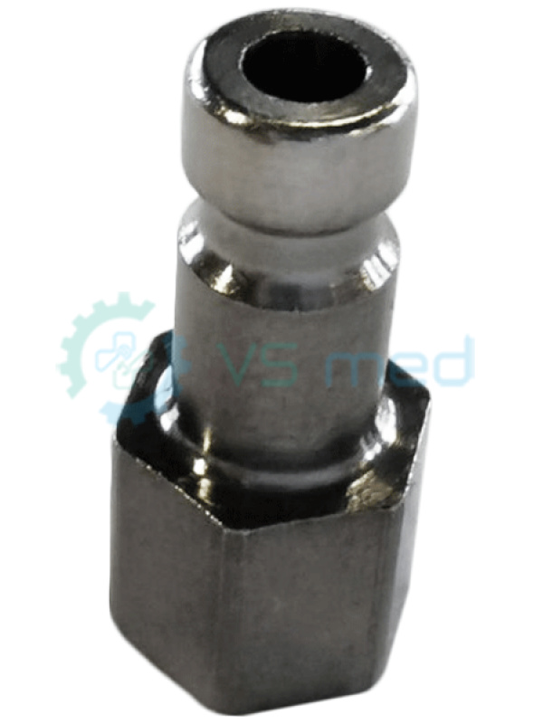Νίπελ βύσματος 2.7mm MS επινικελωμένο εσωτερικό σπείρωμα M5