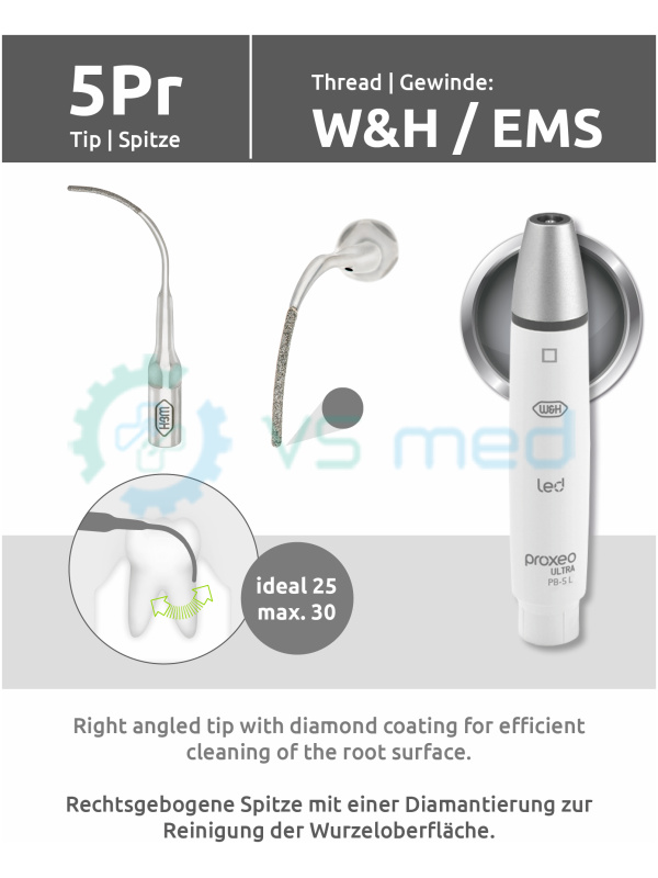 Ακροδέκτης 5Pr (σπείρωμα W&H/EMS) με εναλλάκτη ακροδεκτών