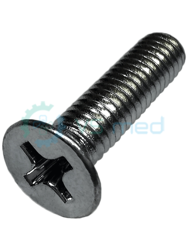 Βίδα με βύσμα DIN 965 M4x16 Zn