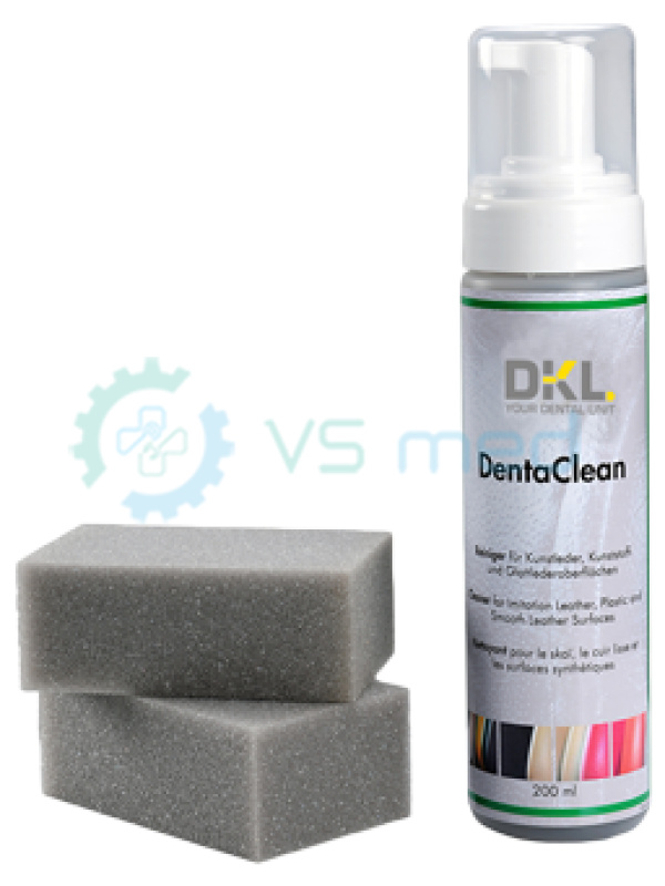 DentaClean Synthetic leather cleaner 200ml foam dispenser bottle