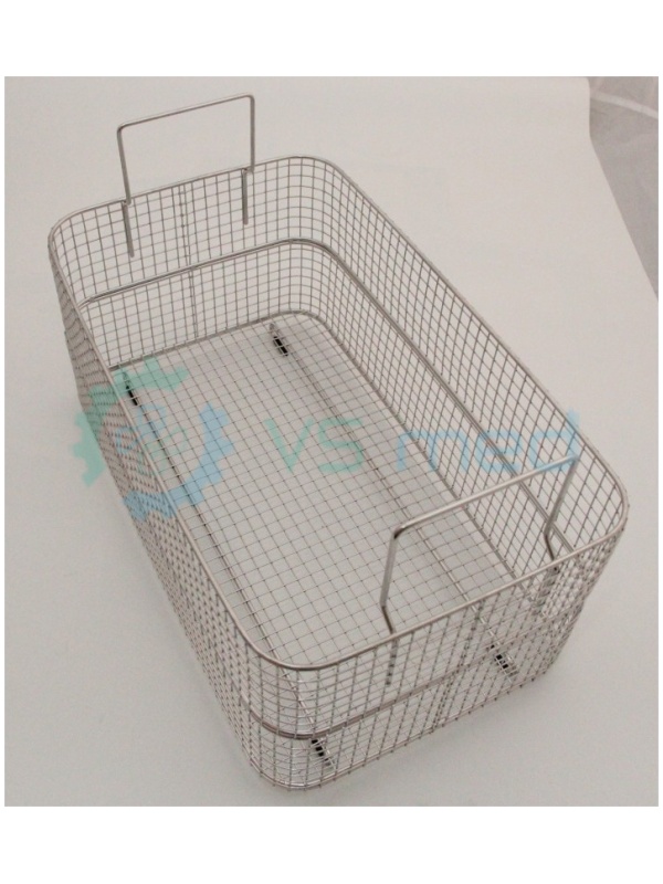 SONICA 45L ορθογώνιο καλάθι από ανοξείδωτο χάλυβα