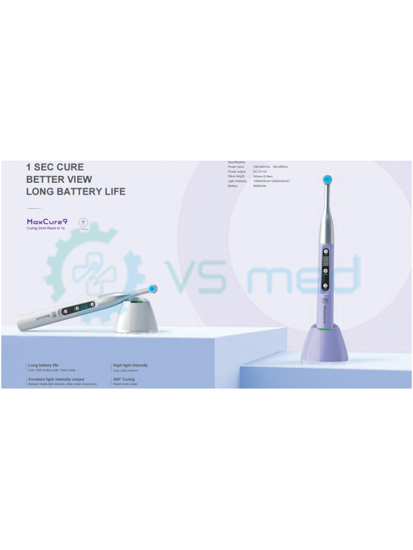 Φως πολυμερισμού REFINE MaxCure 9